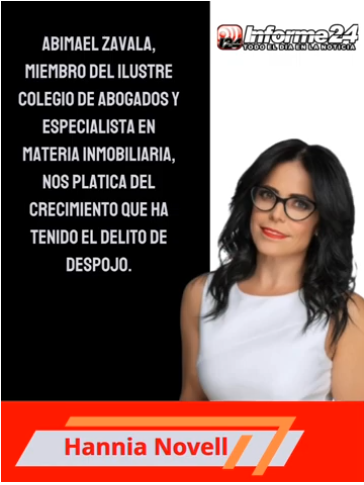 Despojos en México / Abimael Zavala explica a Hannia Novel este delito.